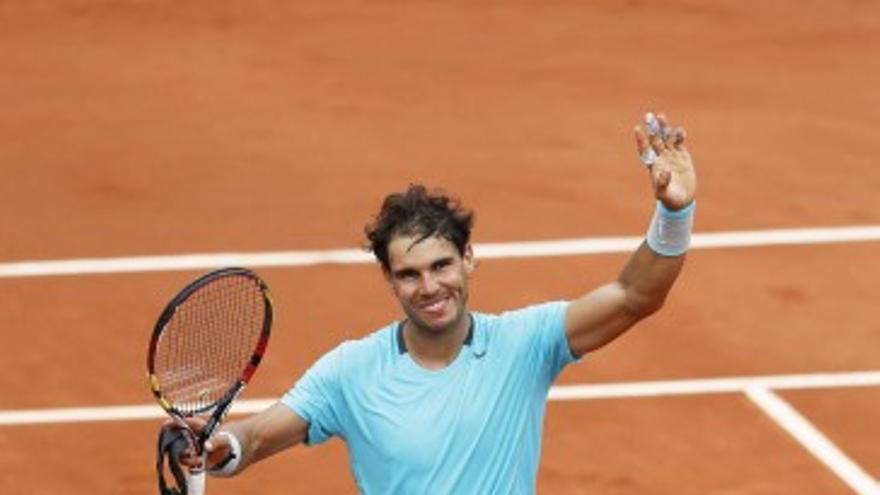 Rafa Nadal, imparable en Roland Garros