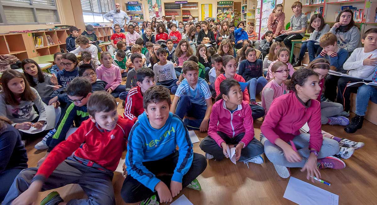 Visita de Faro de Vigo del CEIP García Barbón, curso 2016-17