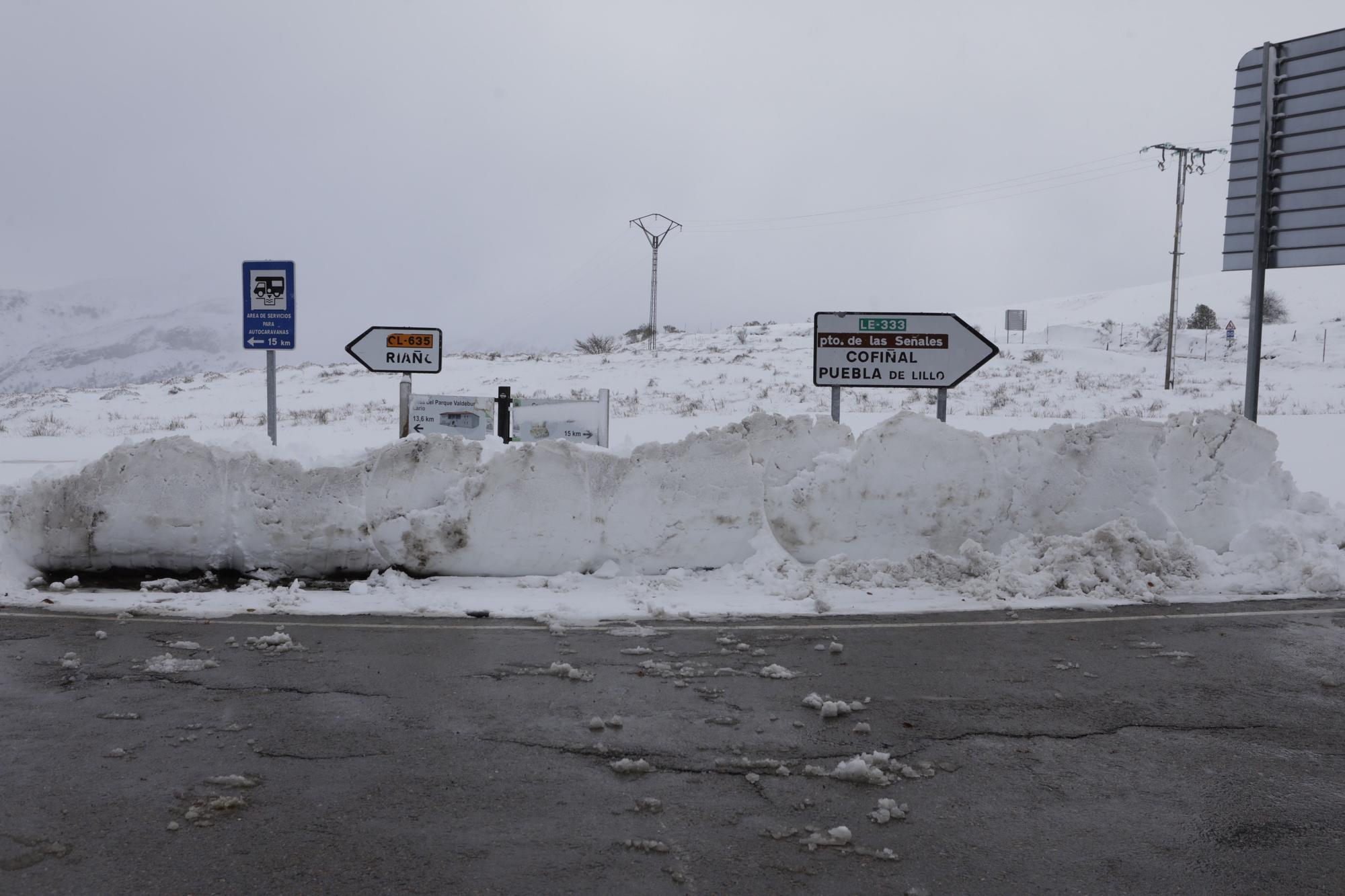 Temporal en Asturias: Así luce el pueblo de Tarna bajo un gran manto blanco