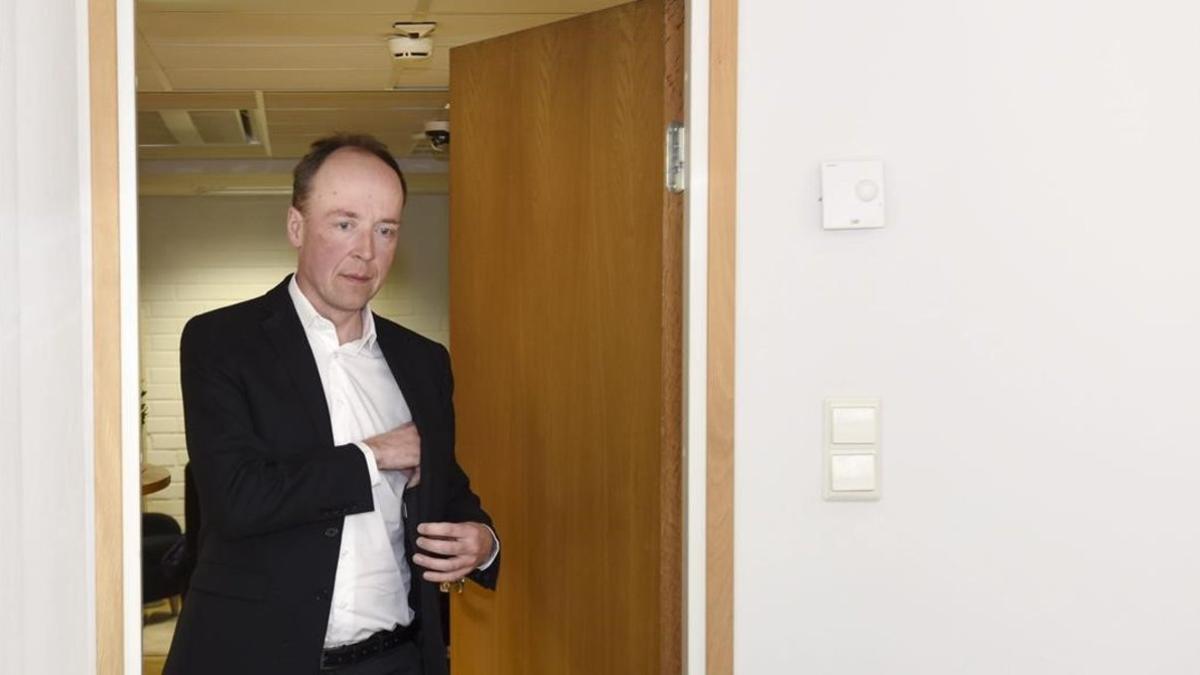 El líder de la formación ultra Verdaderos Finlandeses, Jussi Halla-aho.