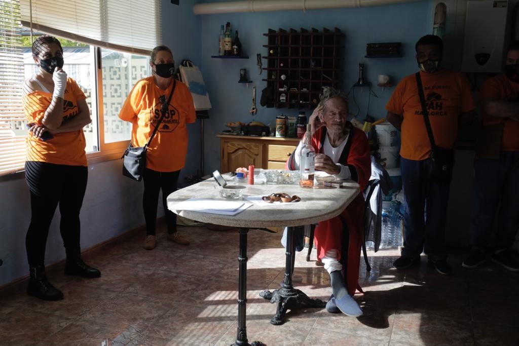 Paralizan el desahucio de un anciano con demencia senil y un cáncer terminal en Palma
