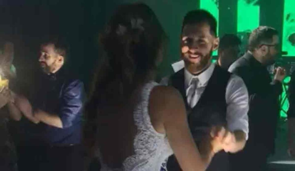 Messi y Antonela no pararon de bailar en su boda