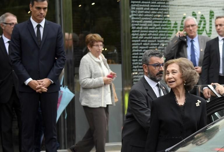 Familiares y amigos despiden a Montserrat Caballé