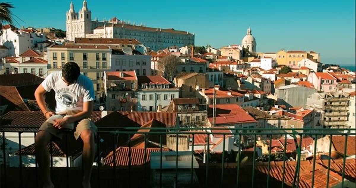 Panorámica desde el
mirador de Graça.