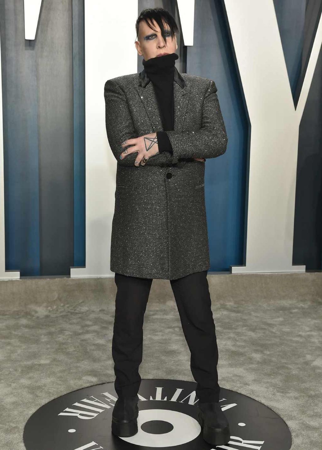Marilyn Manson en la fiesta post Oscar de 2020