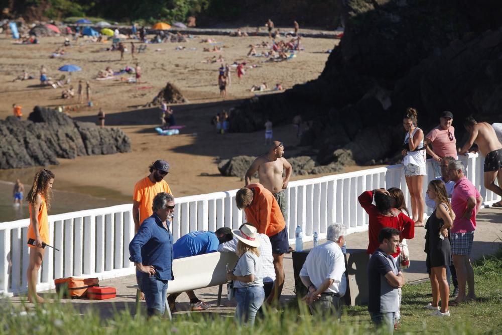 Fallece un joven en la playa de los Curas, en Perl