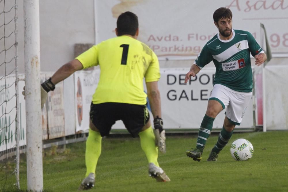 El conjunto vigués se impuso por la mínima en O Vao al Palencia gracias a un gol de Pedro Vázquez