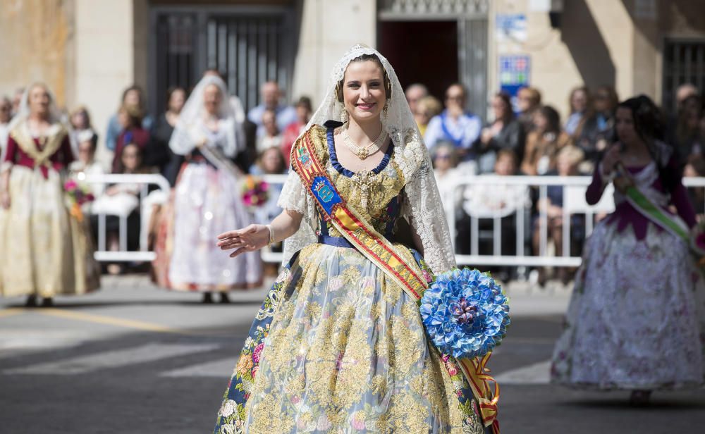 Fallas 2019: Ofrenda en Borriana