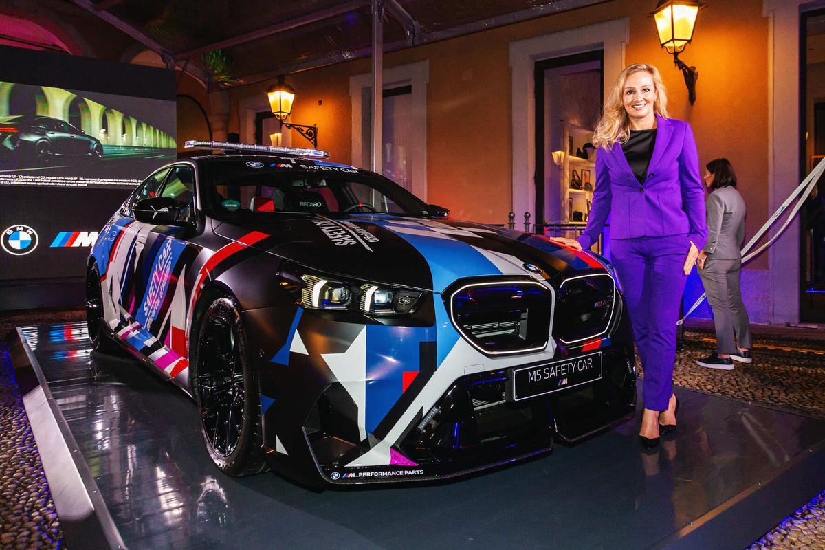 Presentado el nuevo BMW M5, safety car de MotoGP