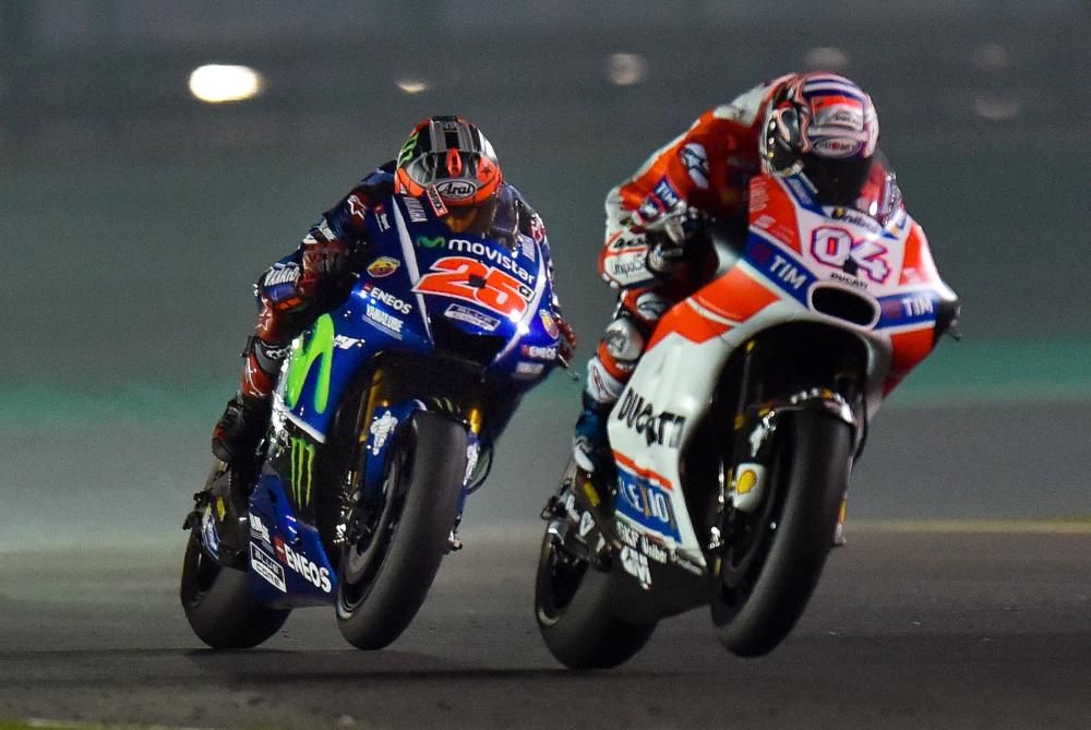 El GP de Qatar de MotoGP, en imágenes