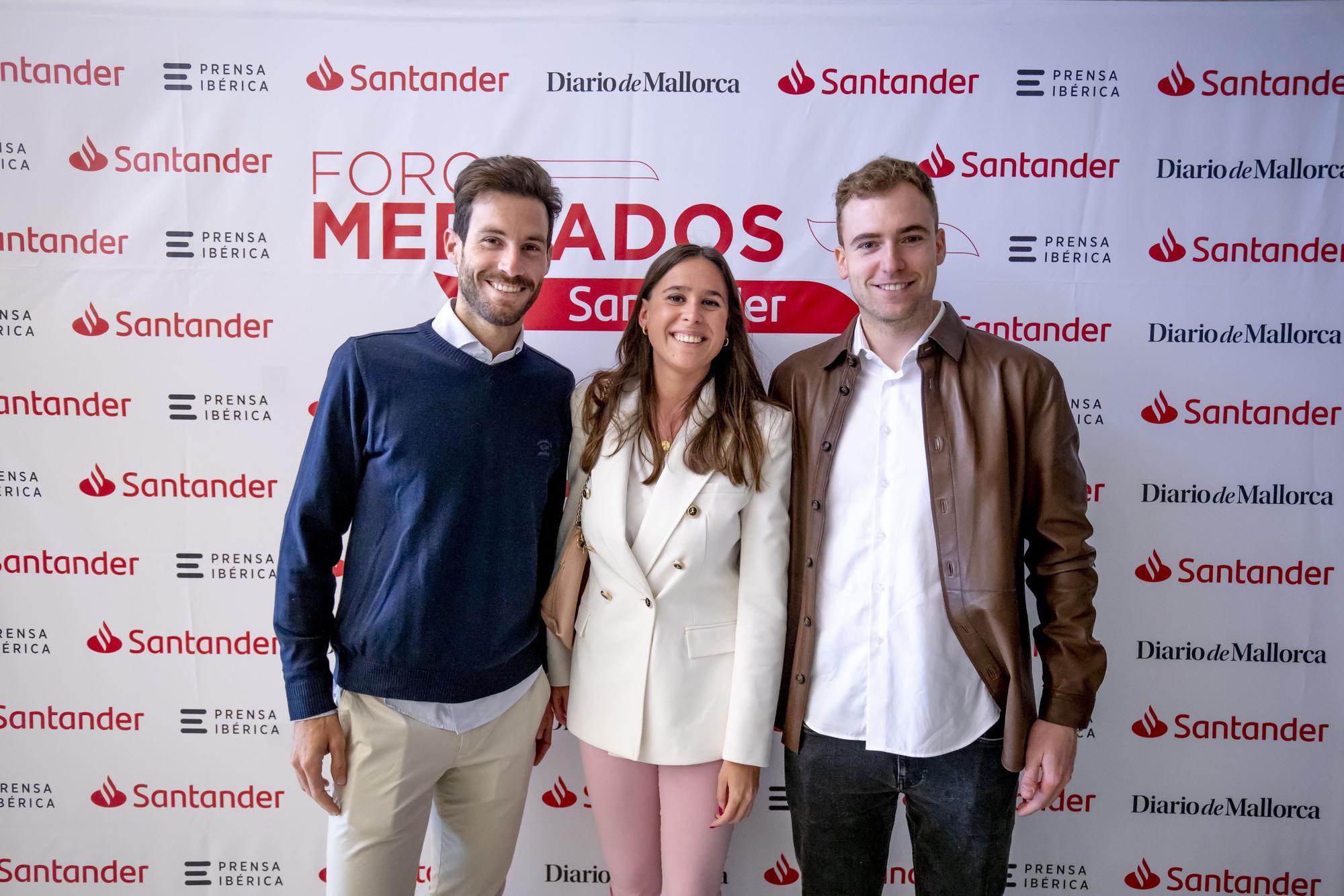 El Foro de Mercados Banco Santander organizado por Diario de Mallorca reunió a numeroso público