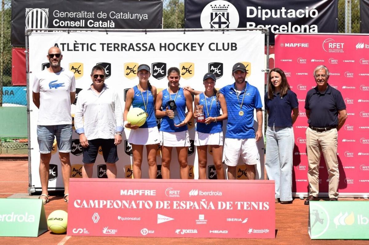 CT Sabadell, campió d’Espanya Cadet per Equips Femenins //FCT