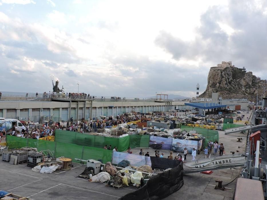 Jornada de puertas abiertas en Águilas con la Armada