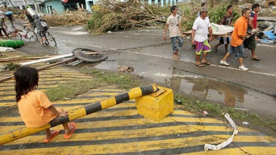 El tifón Yolanda arrasa Filipinas
