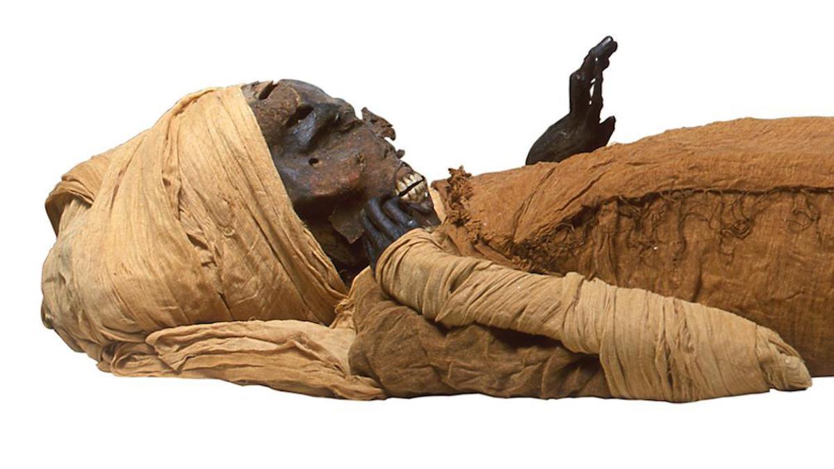Momia del faraón Seqenenre Taa II.