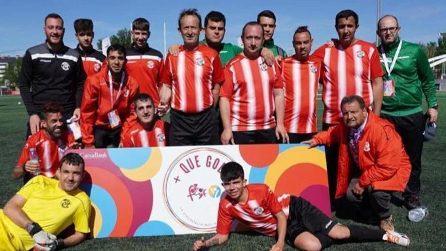 El Zamora CF repite en el Torneo &quot;+ Que goles&quot; de la Territorial de fútbol inclusivo