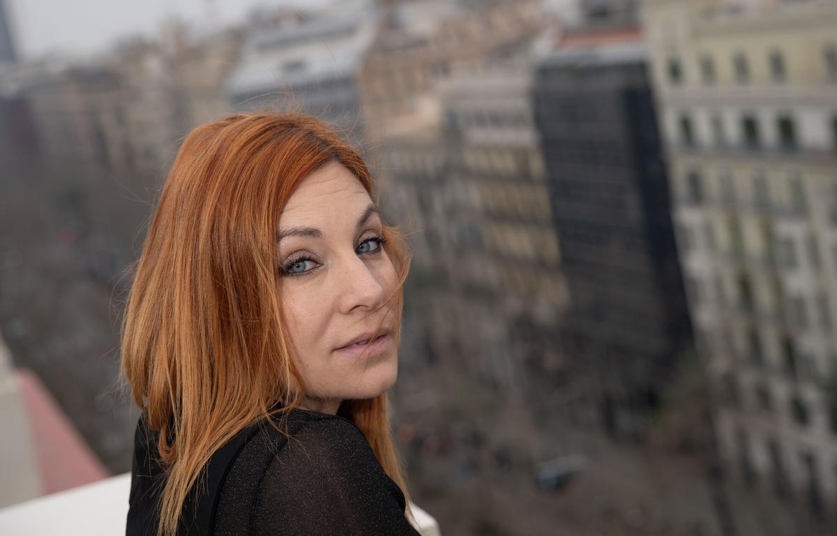 La cantante Leire Martínez fotografiada en Barcelona.