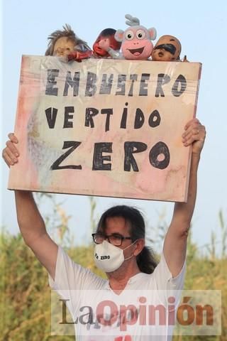 Protesta contra el estado del Mar Menor