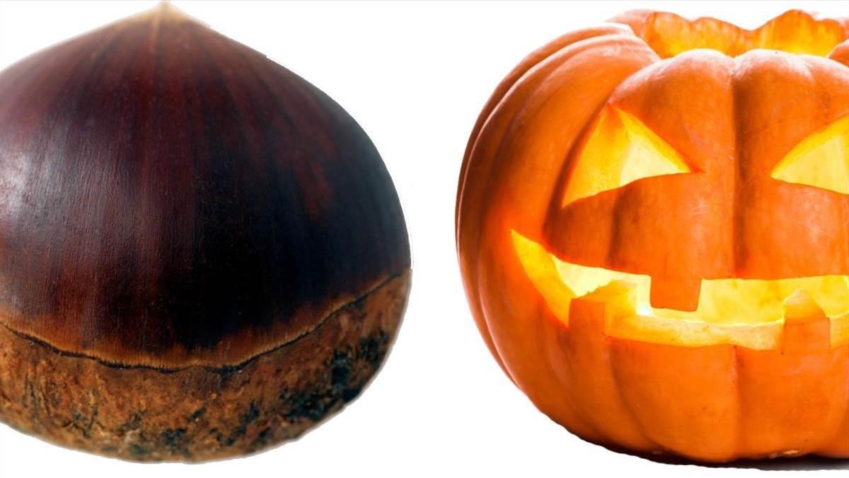 castañas vs halloween