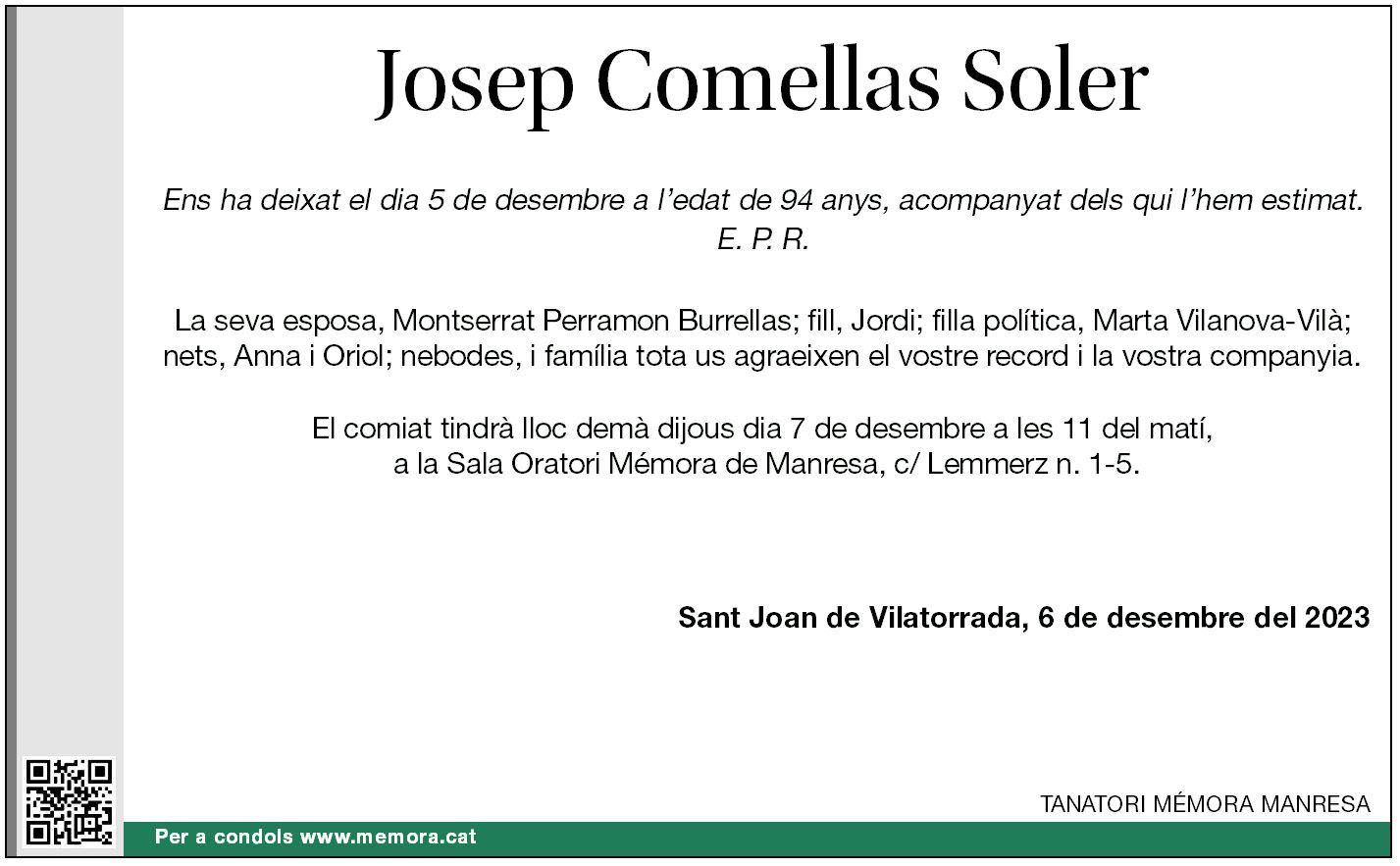 JOSEP COMELLAS SOLER