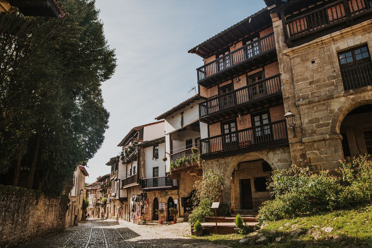 Las calles medievales de Santillana del Mar