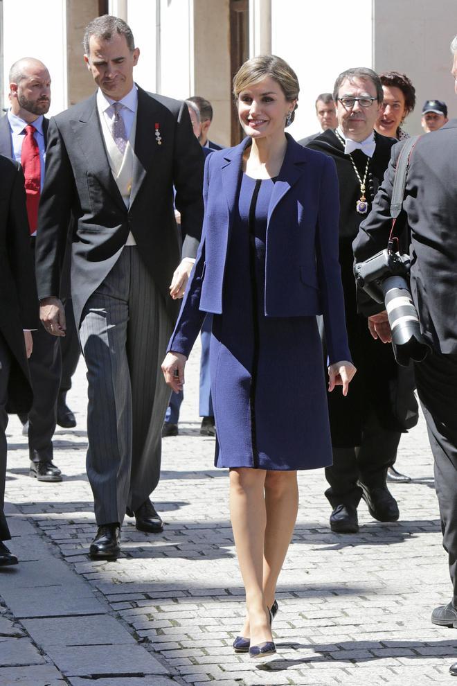 El Felipe Varela de doña Letizia en el Premio Cervantes