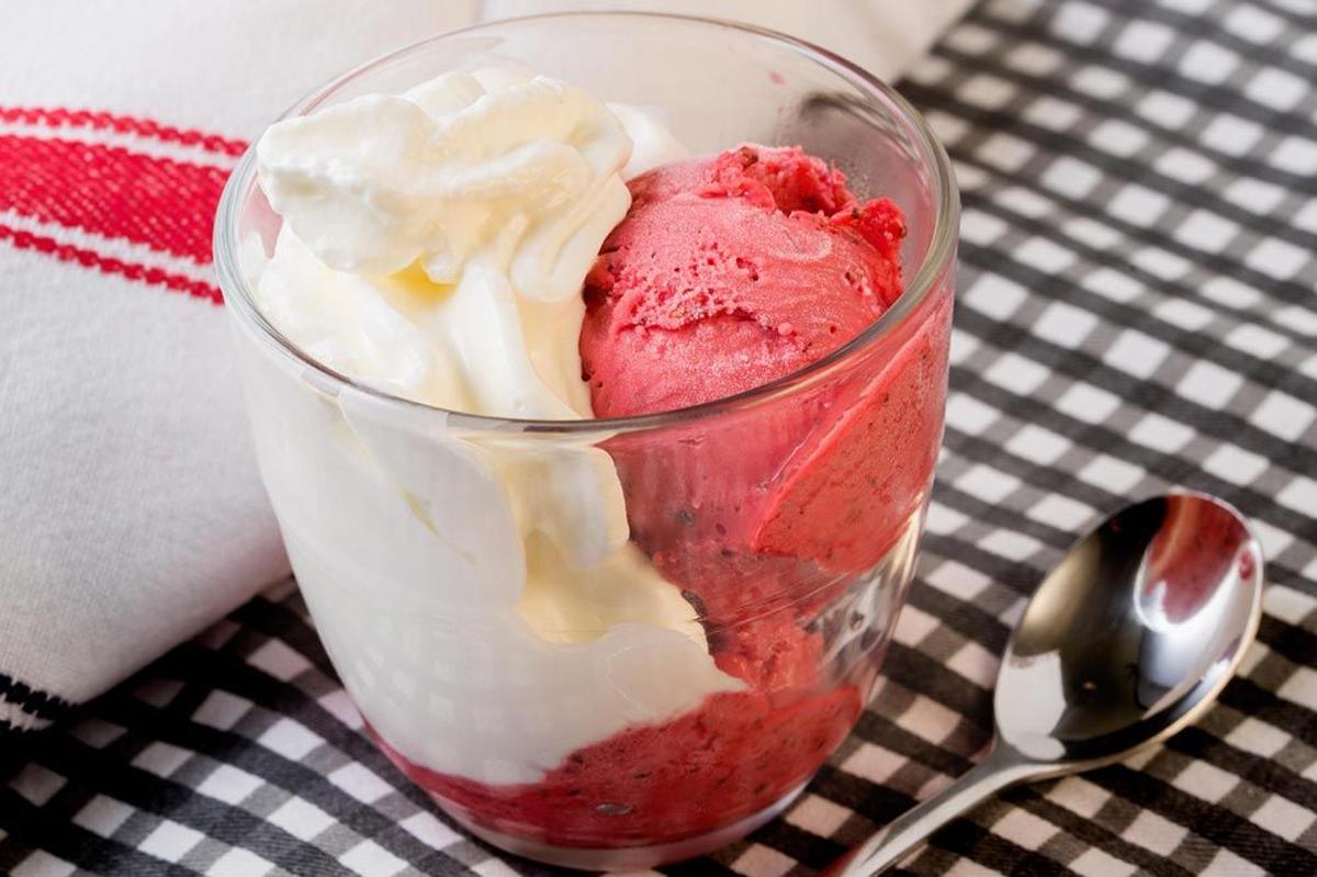 Helado de frambuesa, de Bendita Locura