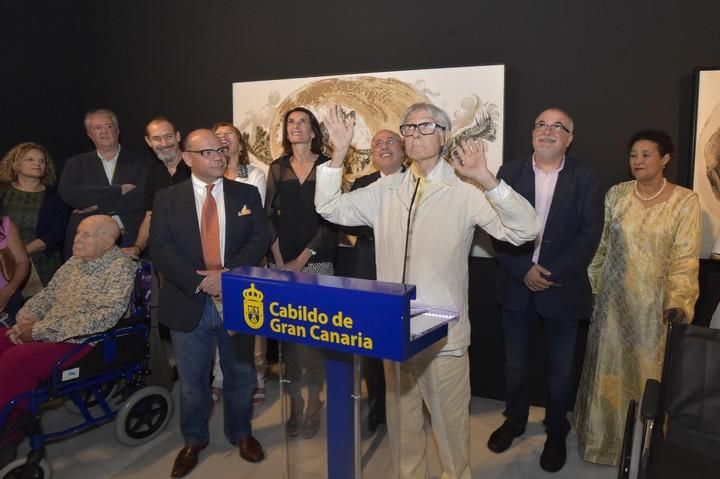 Inauguración de la exposición de Pepe Dámaso ...