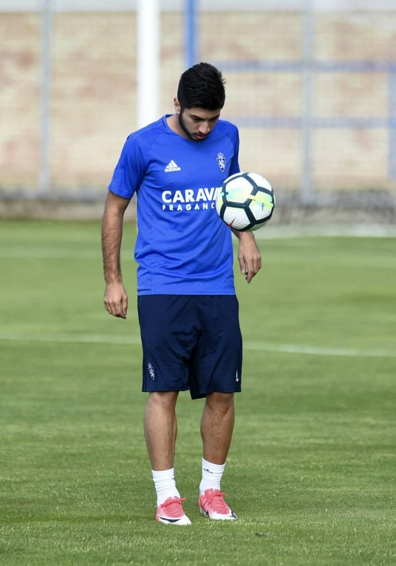 Primer entrenamiento del Real Zaragoza