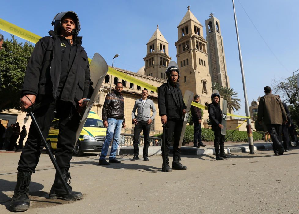 Atentado en la Catedral copta de El Cairo