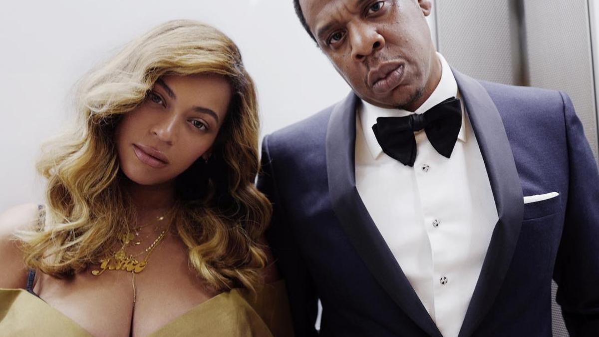 Beyoncé y Jay Z disfrutan de un musical en Broadway