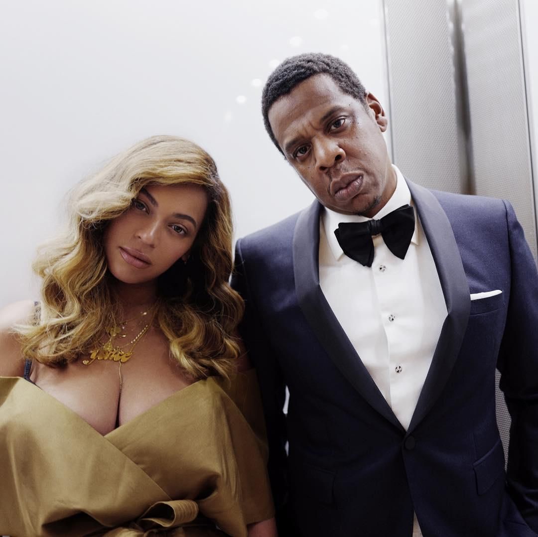 Beyoncé y Jay Z disfrutan de un musical en Broadway