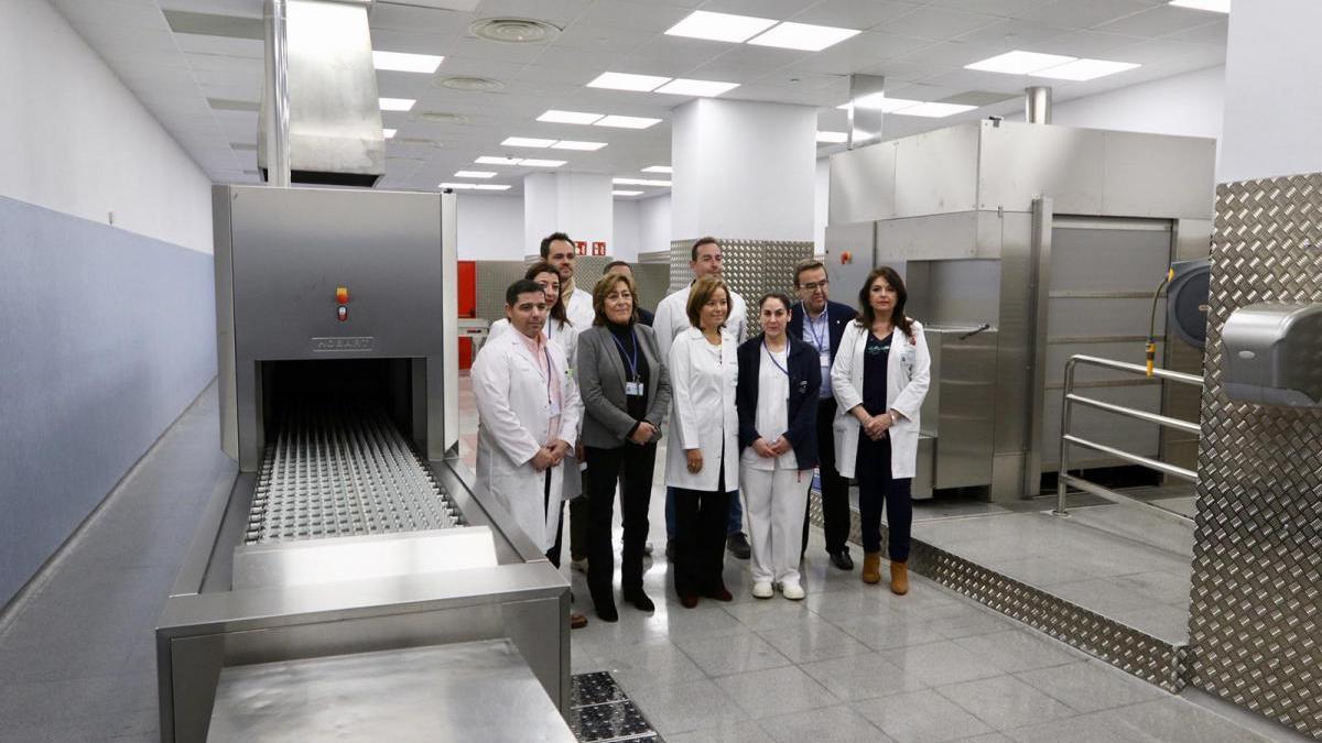 La cocina del Reina Sofía incorpora un nuevo tren de lavado