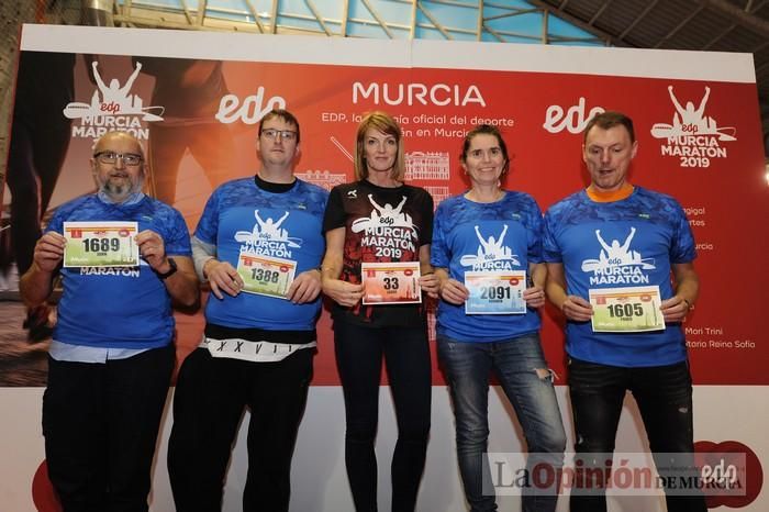 Entrega de dorsales de la Maratón de Murcia