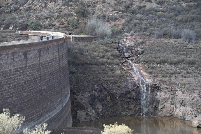 Recorrido por la cumbre y las presas de Gran Canaria tras las últimas lluvias