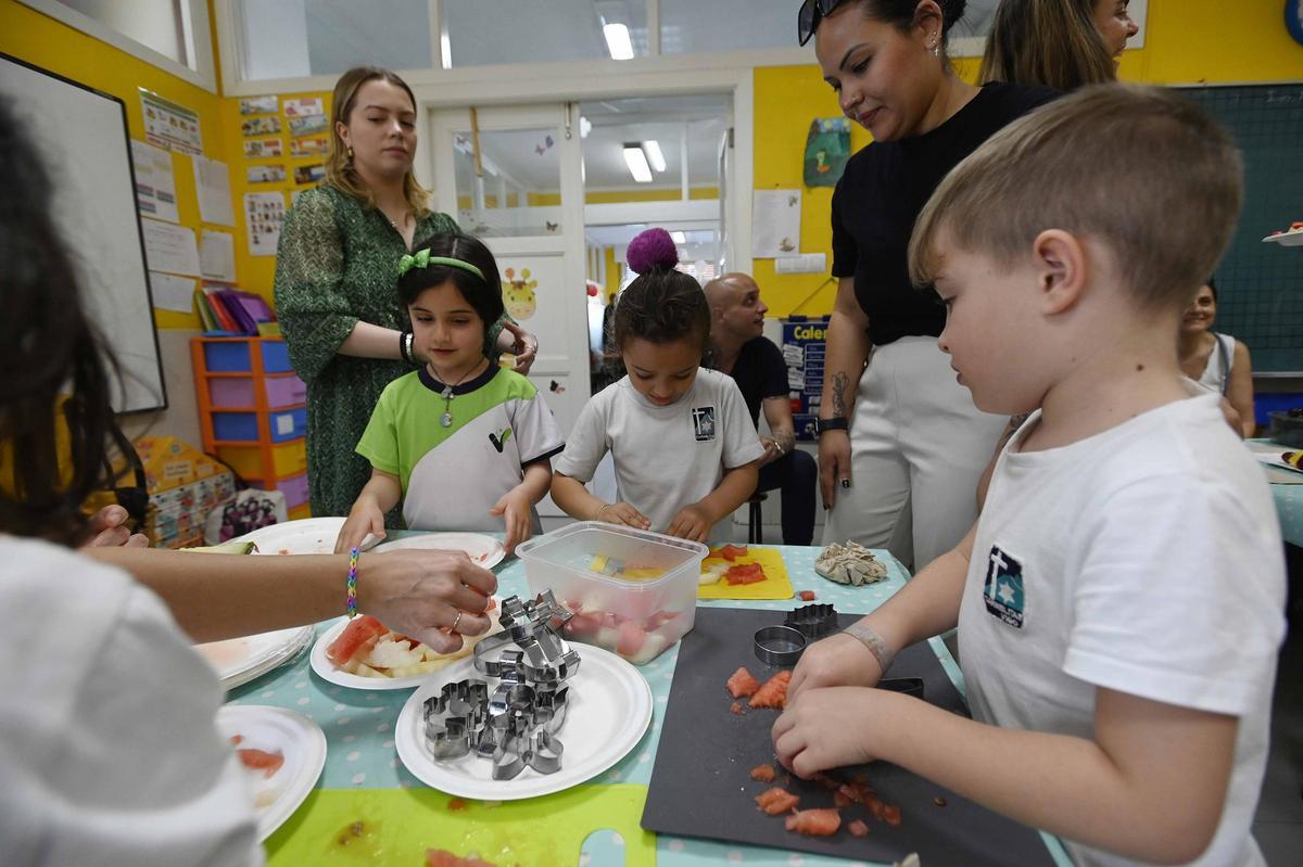 Aprender saboreando en el colegio María Inmaculada-Carmelitas de Vigo