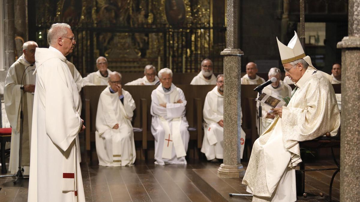 L'ordenació de Carles Sánchez, el 2022, l'última celebrada a la diòcesi.
