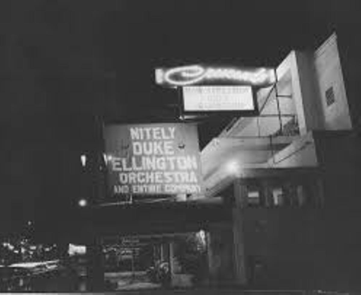 Entrada del Club Crescendo en Hollywood.