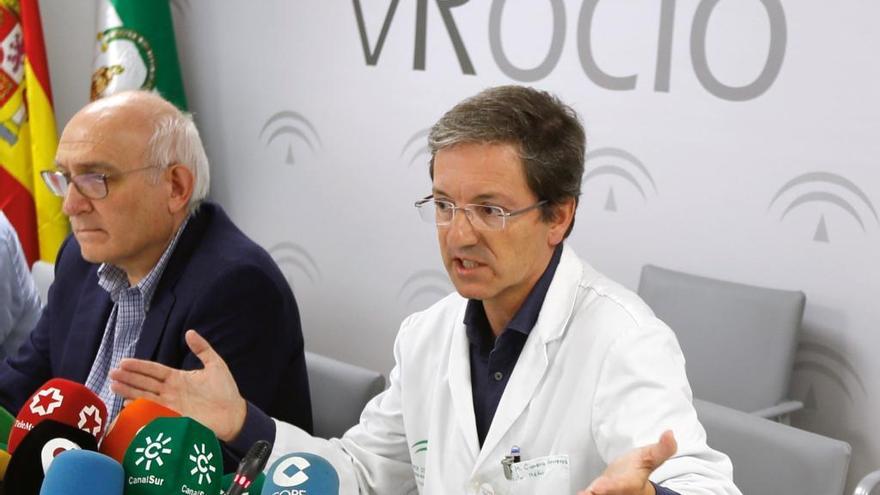 El doctor José Miguel Cisneros, portavoz de la Junta de Andalucía para este brote de listeriosis.