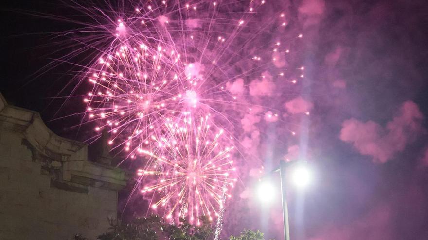 Espectáculo de fuegos artificiales