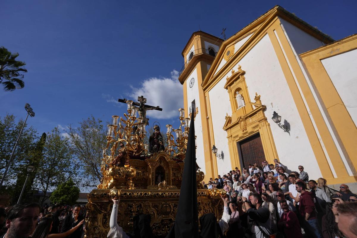 Córdoba Semana Santa 2026 Domingo de Ramos Dominica y Real Hermandad y Cofradía del Santísimo Cristo del Amor, Nuestro Padre Jesús del Silencio en el Desprecio de Herodes, y María Santísima de la Encarnación