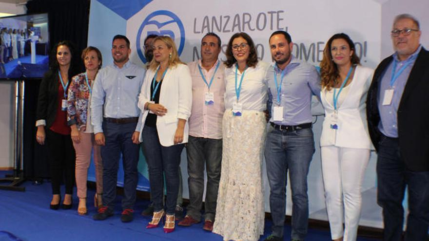 Pérez revalida su cargo como Presidenta del PP de Lanzarote