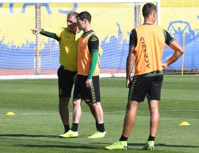 01/02/2019 TELDE. Entrenamiento UD Las Palmas en El Hornillo.  Fotografa: YAIZA SOCORRO.