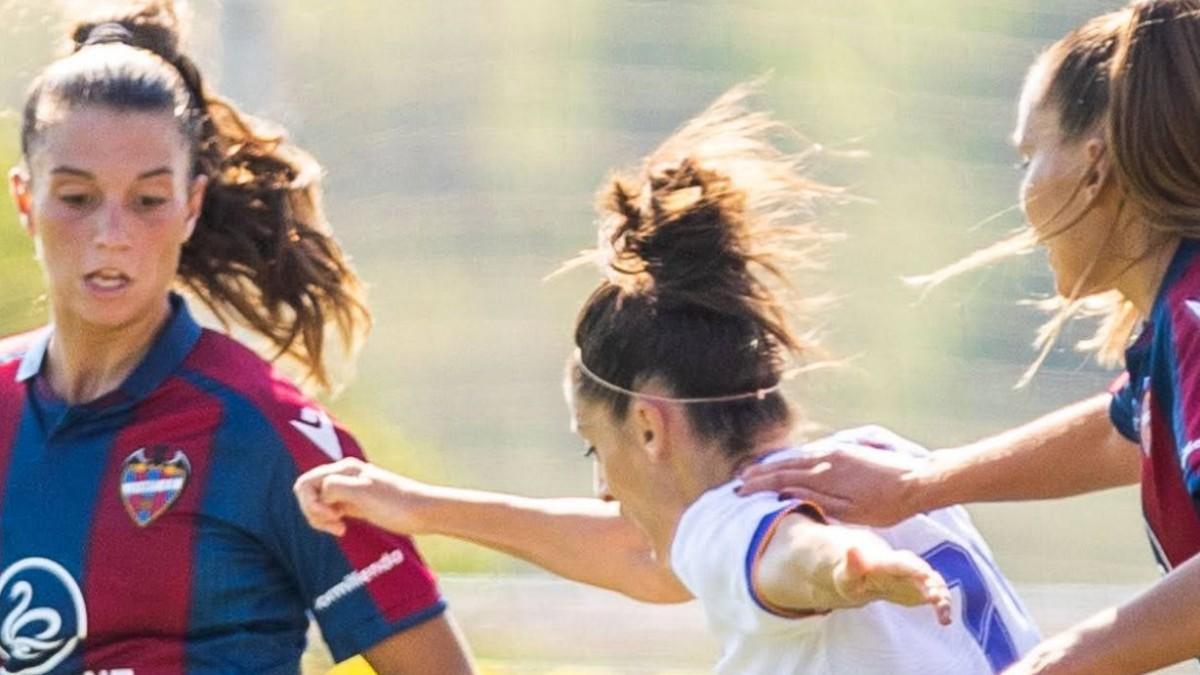 El Levante Femenino, ante el Real Madrid, en un partido reciente