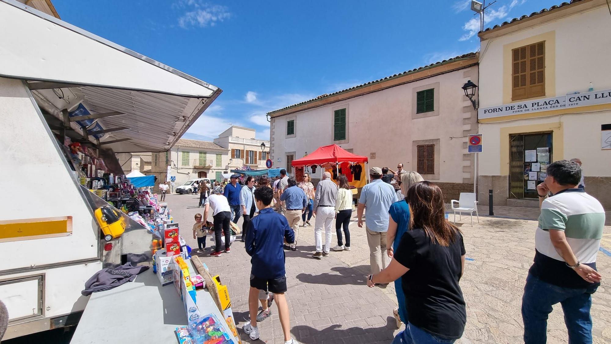 FOTOS | Las ferias de este domingo en distintos pueblos de Mallorca, en imágenes