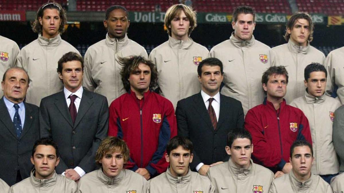 Hoyos dirigió al Juvenil B del Barça entre el 2003 y 2005