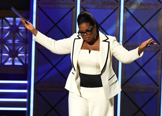 Oprah Winfrey en los Emmy Awards