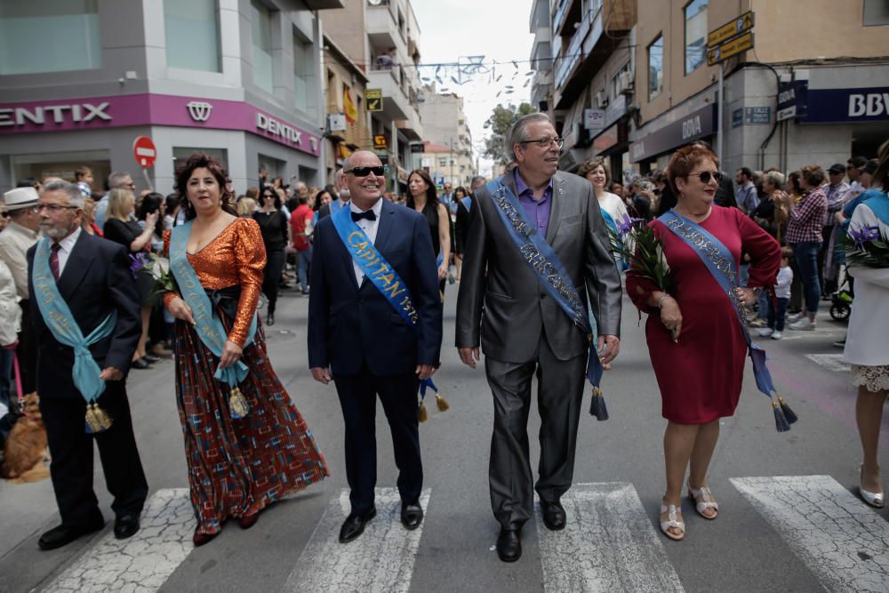 Desfile honorífico 75 aniversario de la Comparsa de Cristianos de Elda