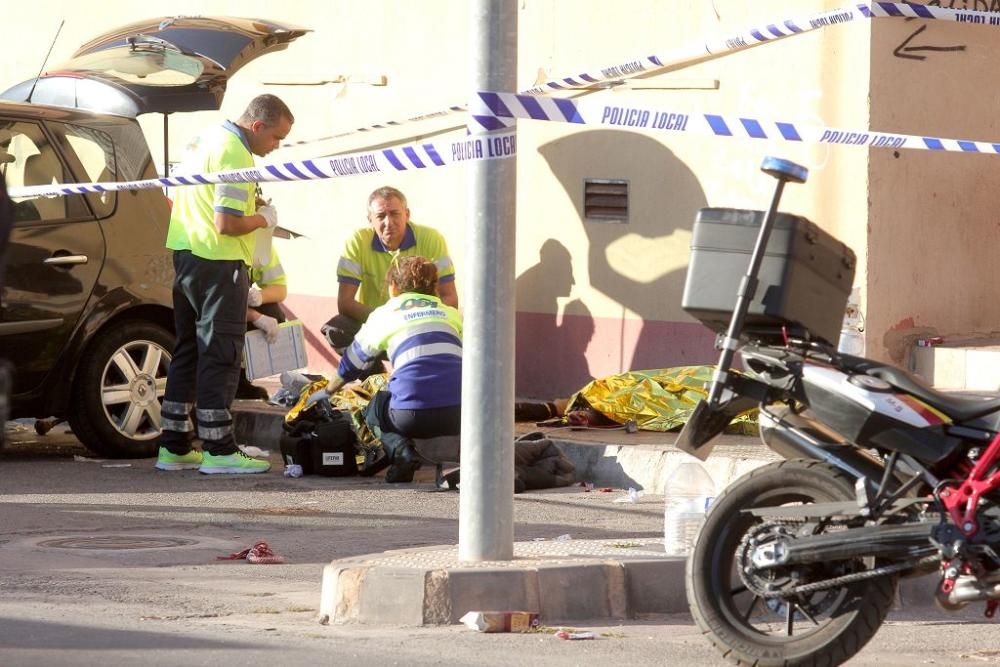 Dos muertos en un tiroteo en Las Seiscientas de Cartagena