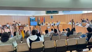 Escolares del CEIP La Asomada-Mácher protagonizan un pleno sobre sostenibilidad en el Ayuntamiento de Tías